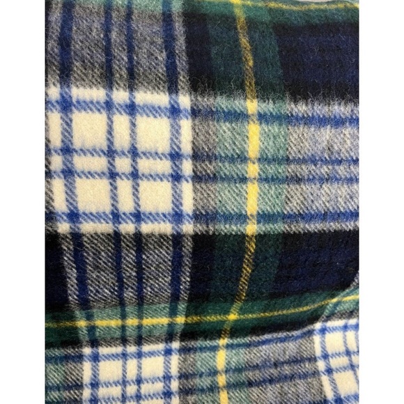 Tartan Blankets Brushed Wool Tartan Plaid 100% Wool Made In Scotland 56x68 - Picture 2 of 5